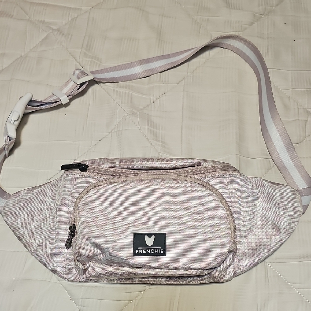 Frenchi Pink Leopard Print Women's Bag
